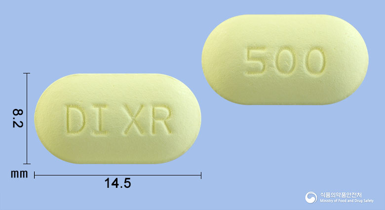 다이아폴민엑스알서방정500밀리그램(메트포르민염산염)