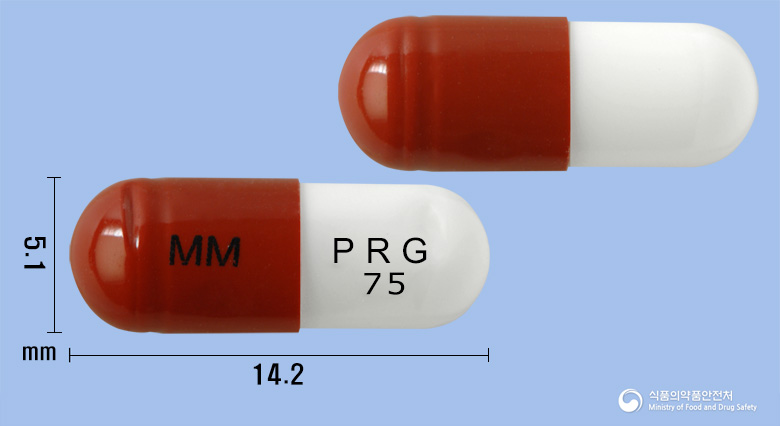 프릴린캡슐75밀리그램(프레가발린)