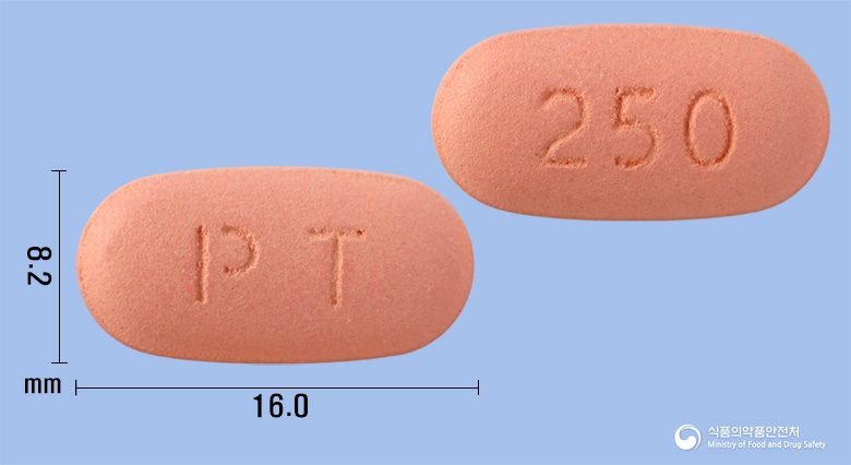 유로레보정250mg(레보플록사신수화물)