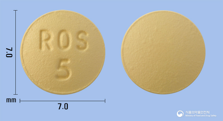 피엠에스로수바스타틴정5밀리그램(로수바스타틴칼슘)
