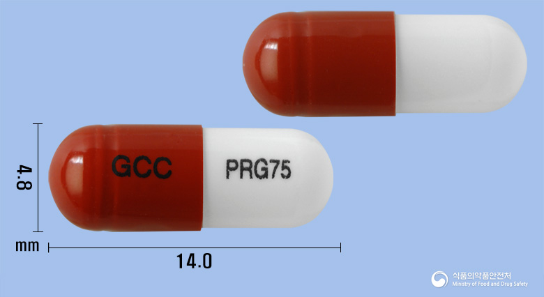 리가발린캡슐75밀리그램(프레가발린)