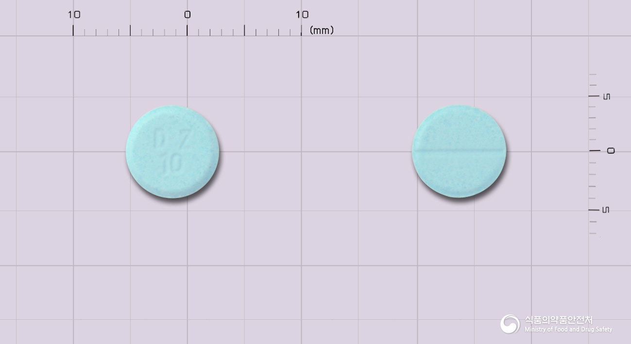 명인디아제팜정10밀리그램