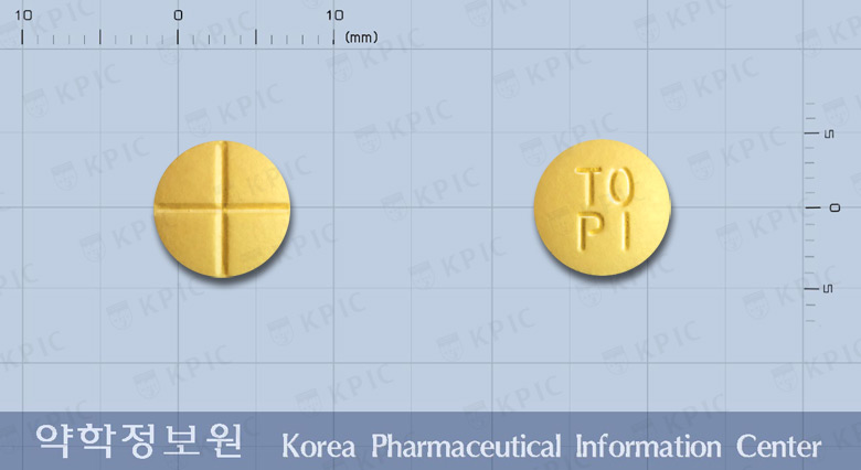 토피칸정100밀리그람(토피라메이트)