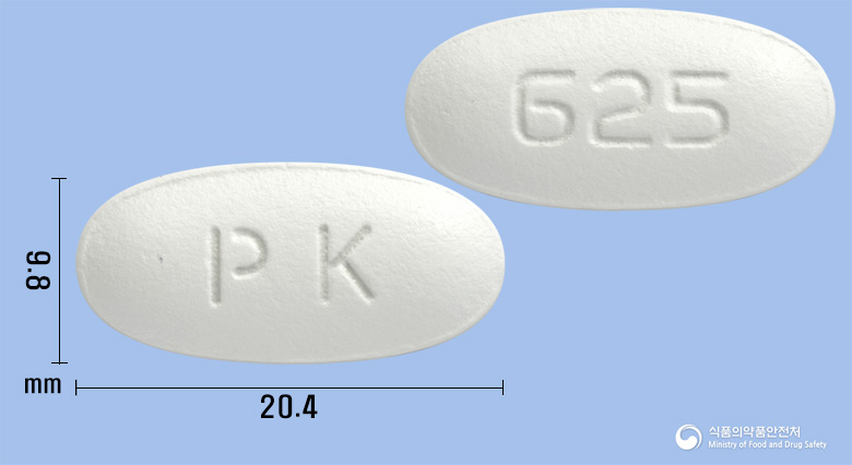 안티크란정625밀리그램(아목시실린·클라불란산칼륨)