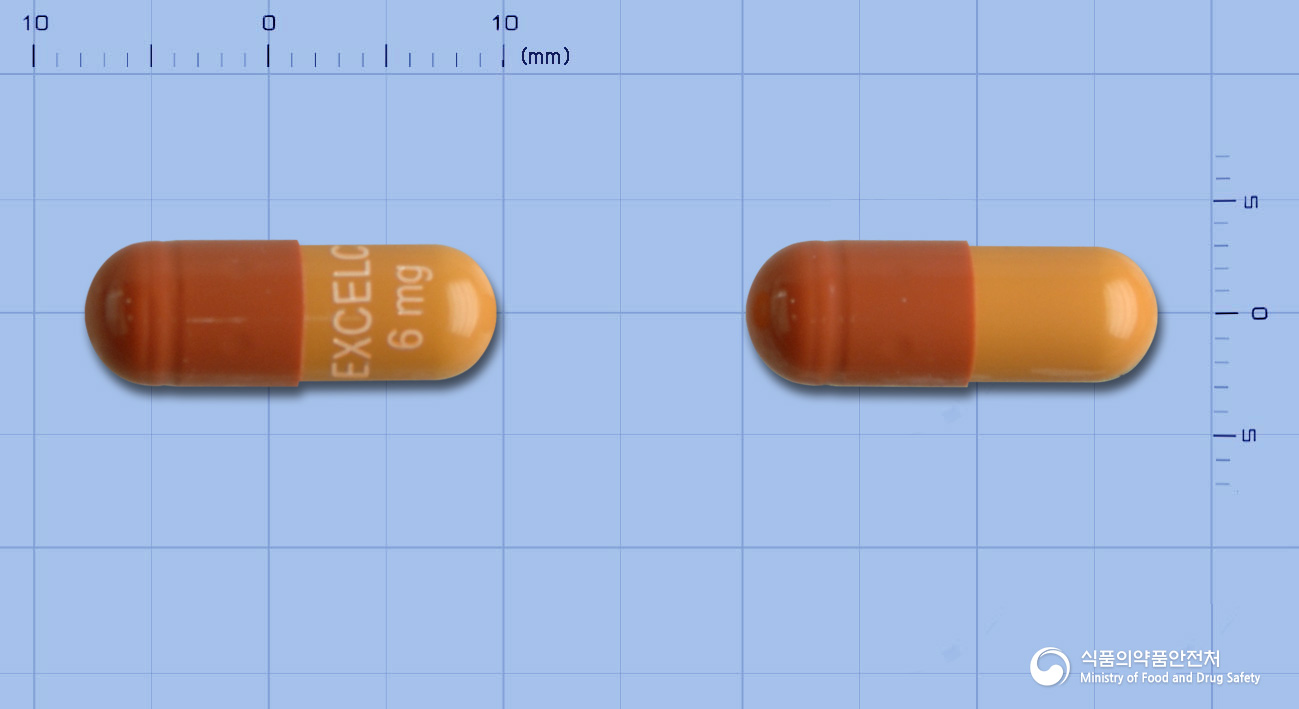 엑셀씨캡슐6밀리그램(리바스티그민타르타르산염)