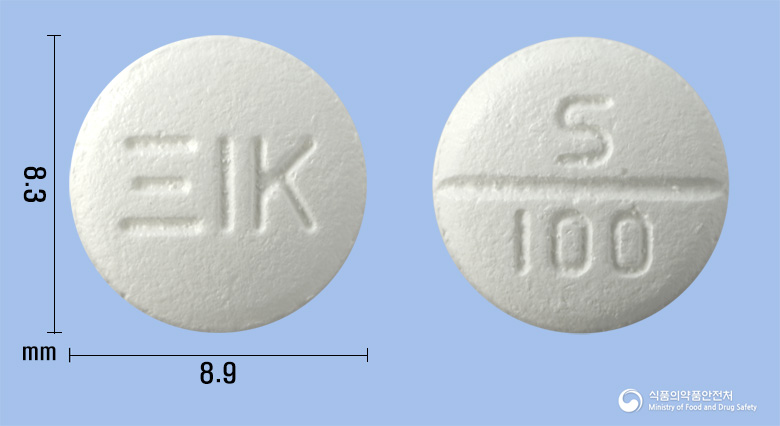 샤프란정100밀리그램(사포그릴레이트염산염)