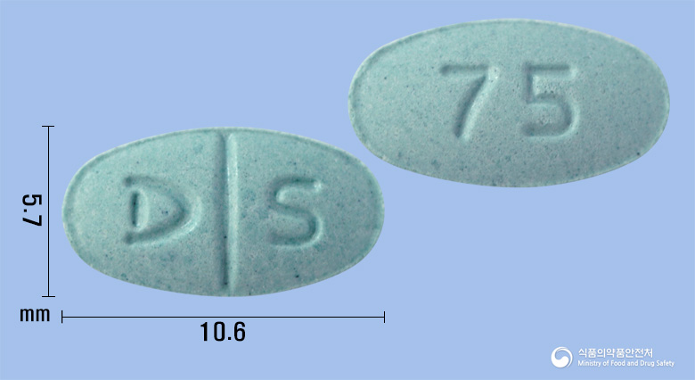 씬지록신정75마이크로그램(레보티록신나트륨수화물)