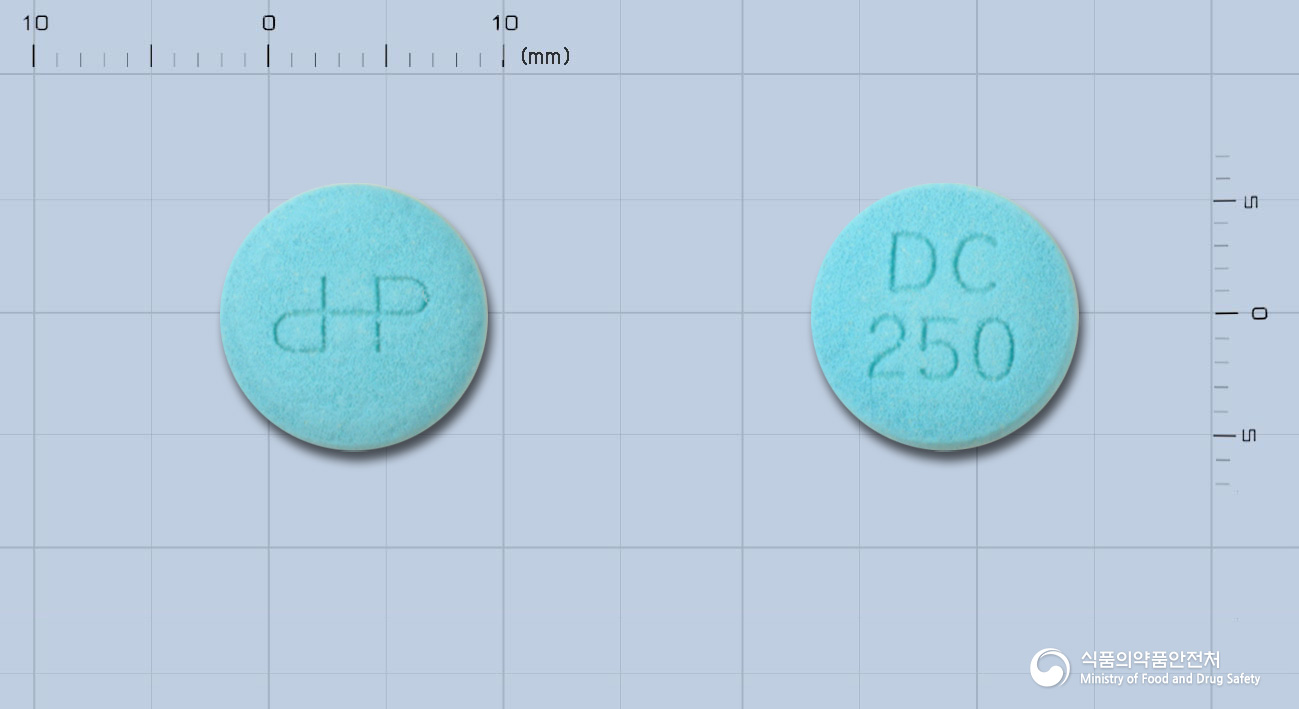 디크로닉정250밀리그램(클로닉신리시네이트)