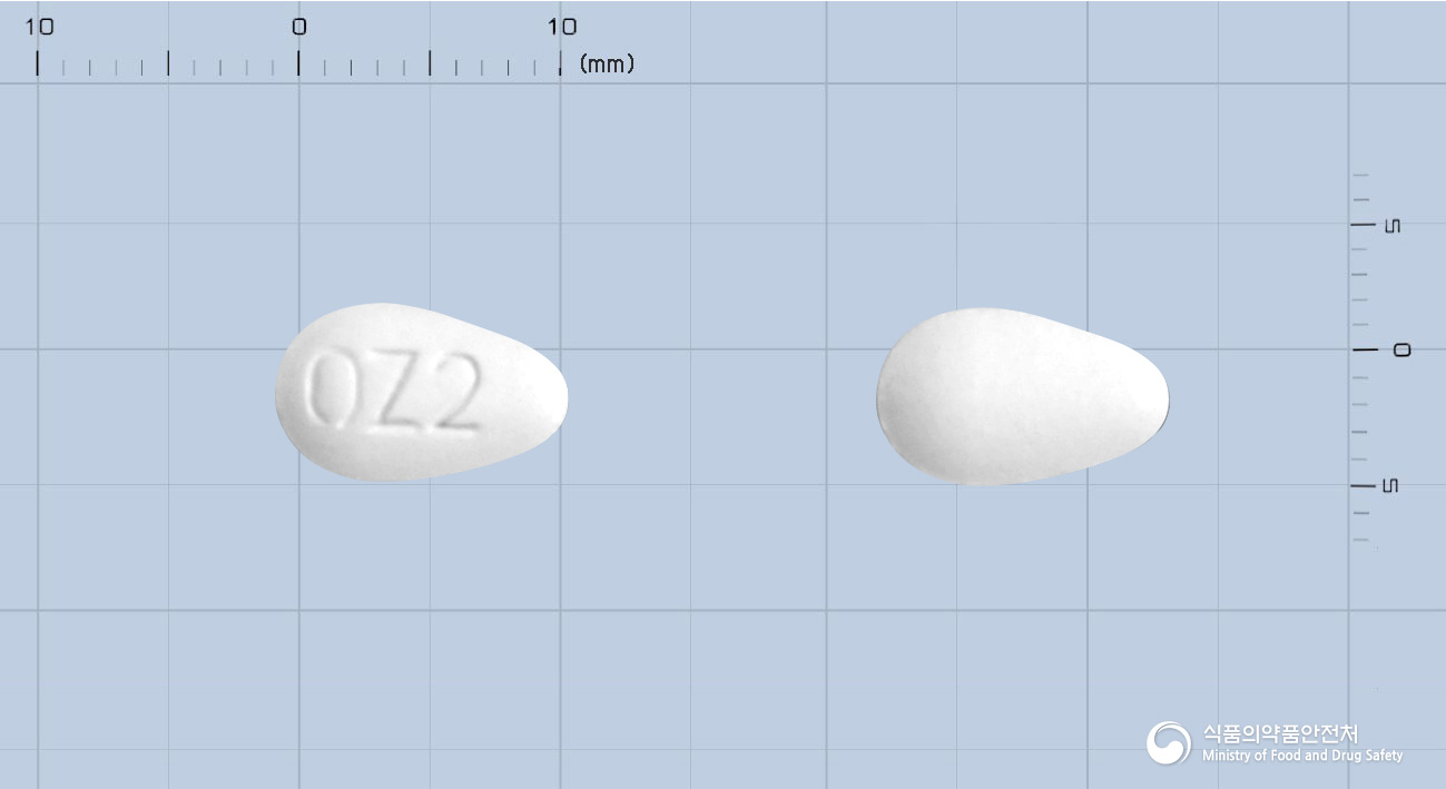 오잘탄정100밀리그램(로사르탄칼륨)