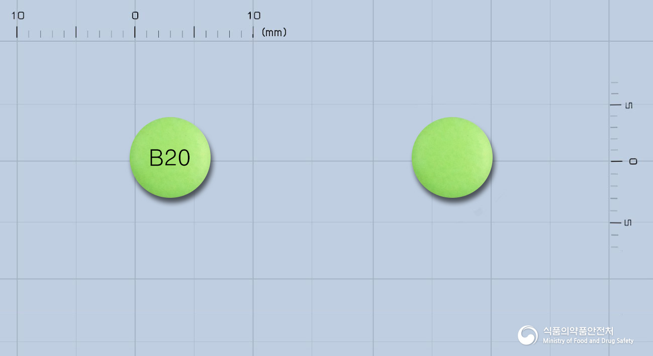 베스티딘정20밀리그램(파모티딘)