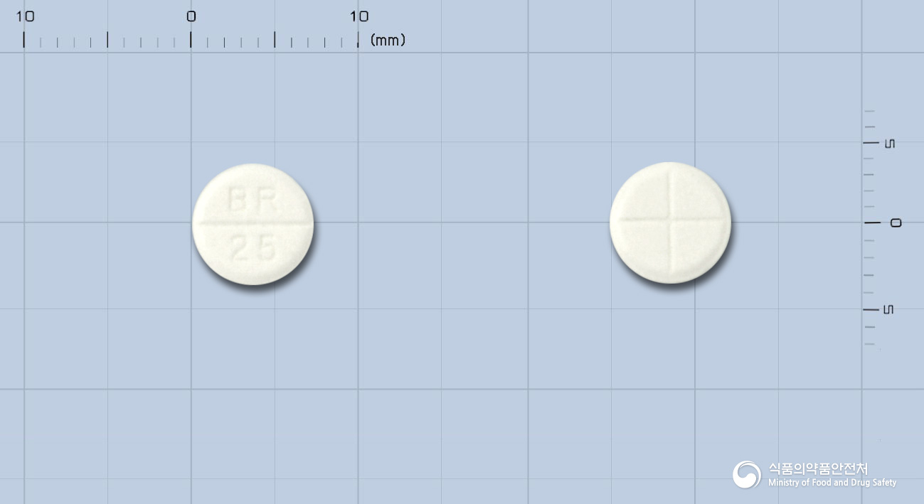 카프릴정25mg(캅토프릴)수출명:Captolongtablet25mg(captopril)