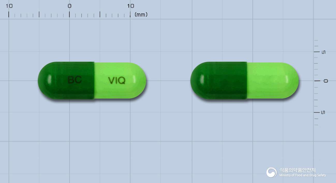 비퀴올캅셀(염산비퀴딜)(수출명:VIQUIOL Capsule)