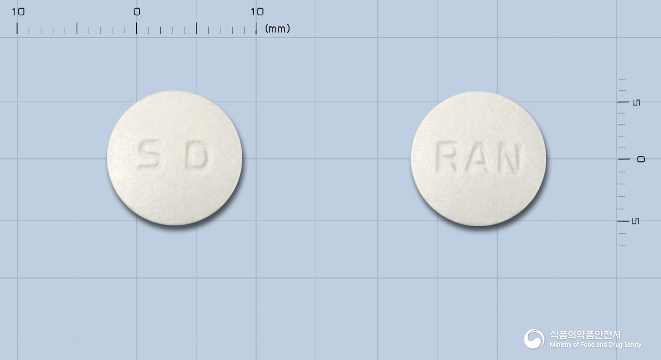 우리들라니티딘염산염정150mg(수출명:란티드정150mg)