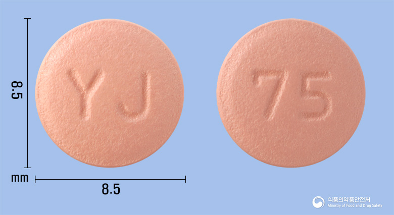 클로델정75밀리그램(클로피도그렐황산수소염)