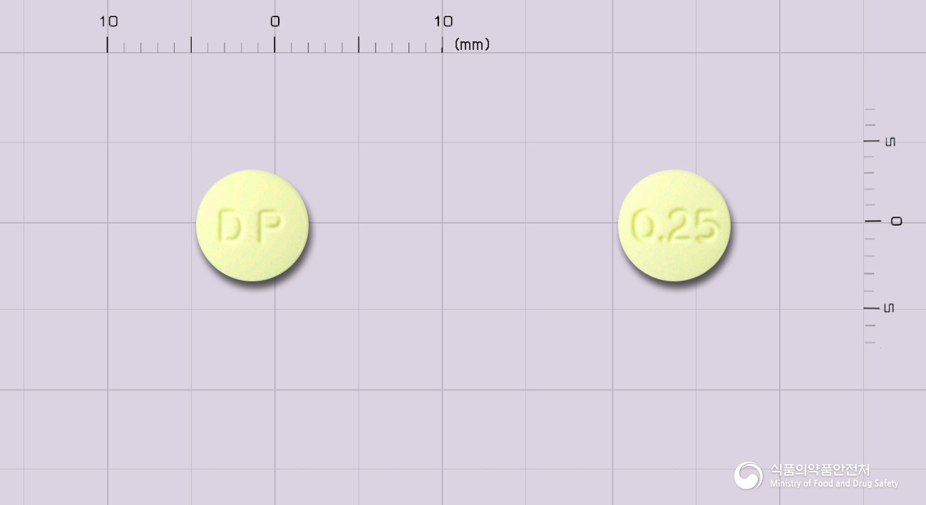 데파스정0.25밀리그램(에티졸람)