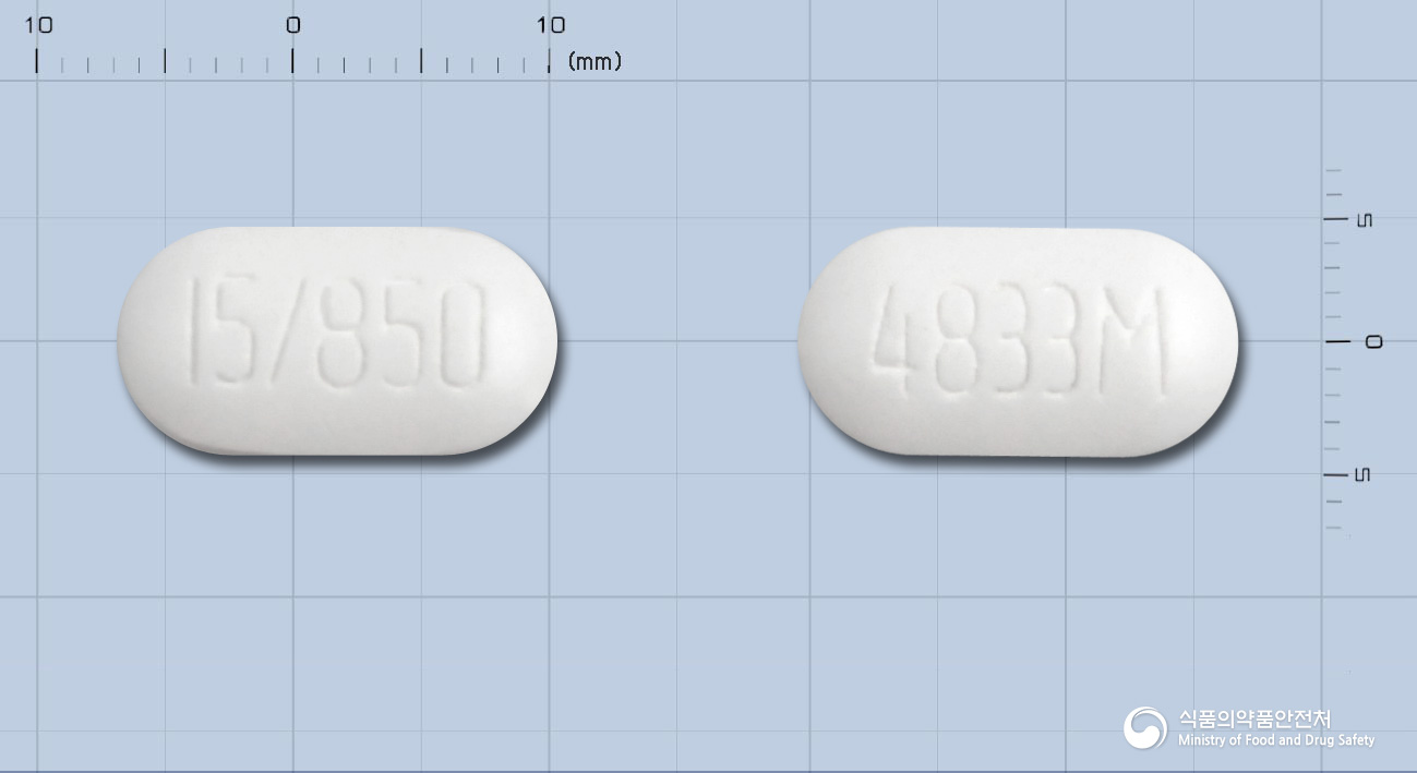 액토스메트정15/850밀리그램