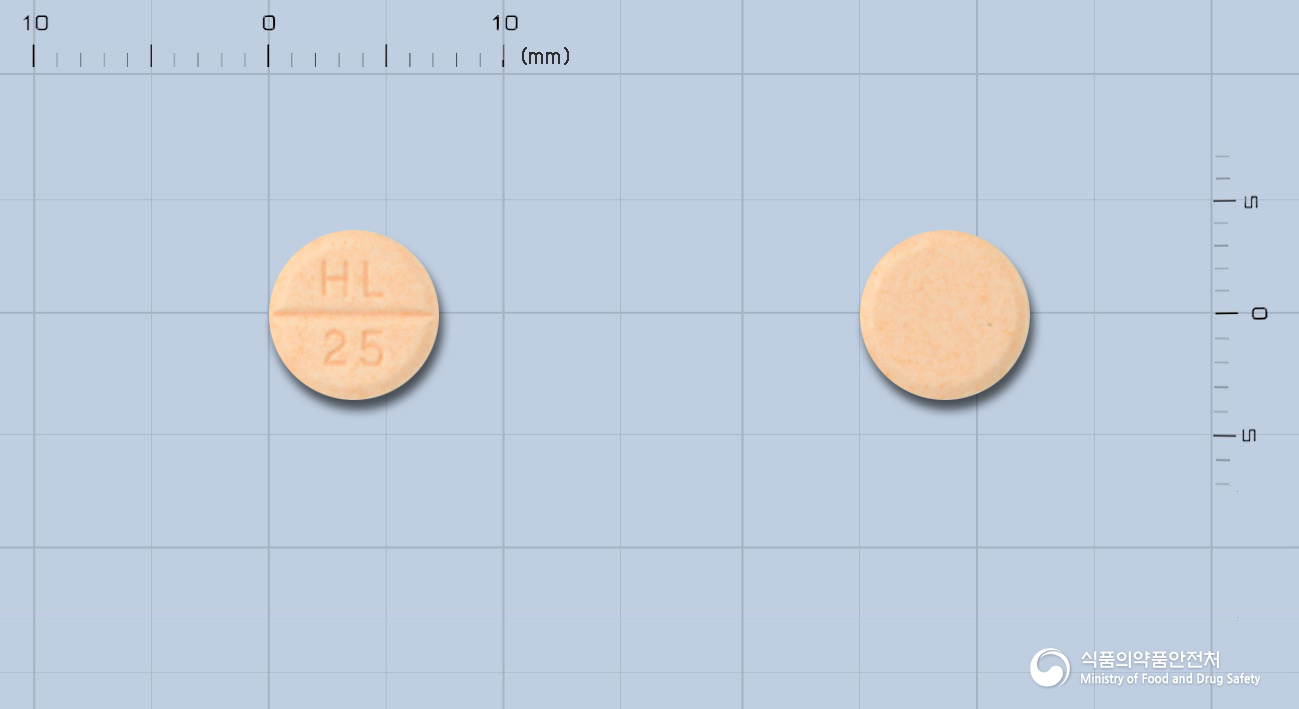 하이그로톤정25밀리그램(클로르탈리돈)