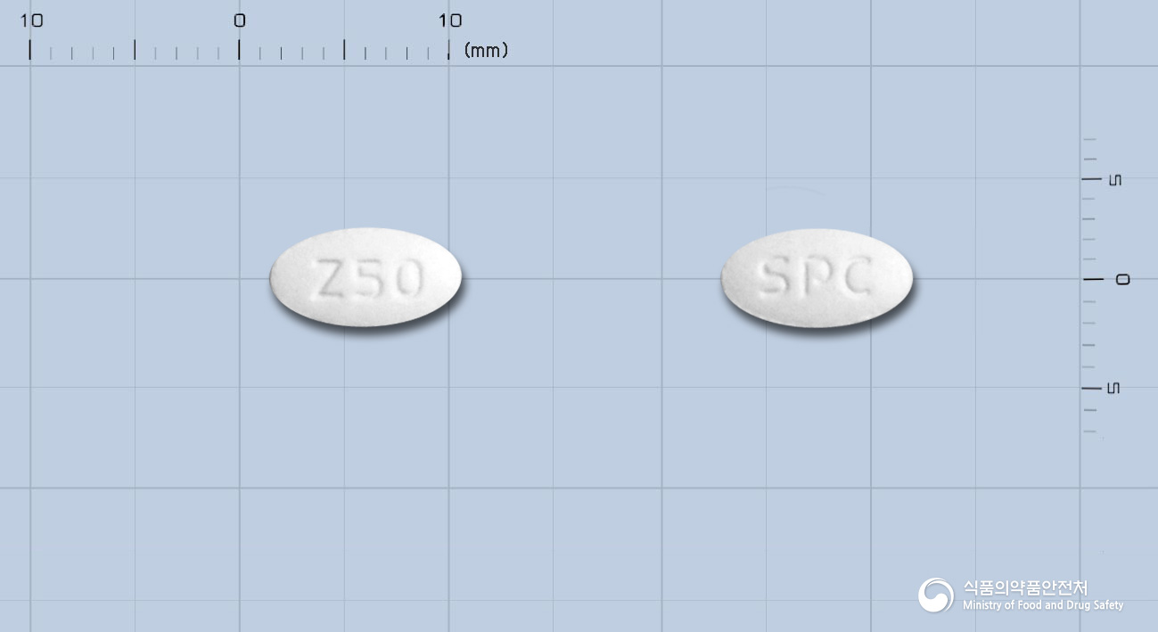 자로탄정50밀리그램(로사르탄칼륨)