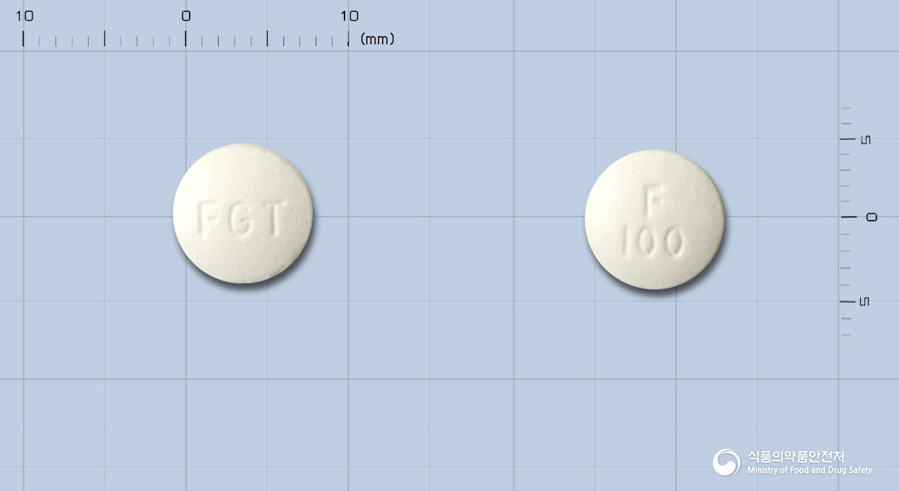 푸가신정100밀리그람(오플록사신)(수출명:SP OFLOXACIN Tablets 100mg)