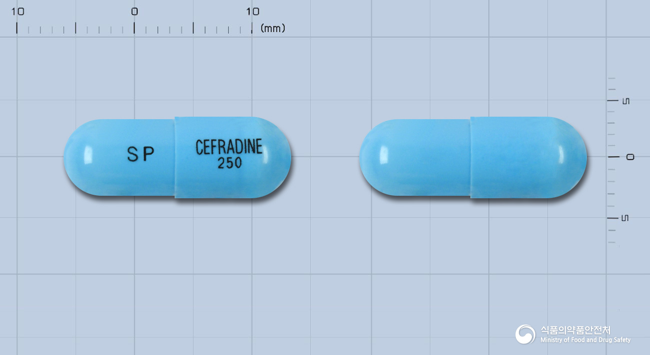 신풍세프라딘캡슐250밀리그램(수출명: CEFADIN Capsules, SHINPOONGCEFADIN Capsule 250mg)