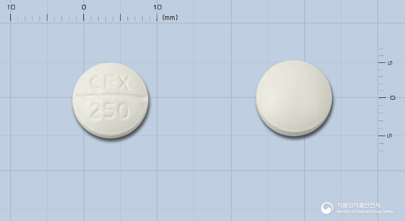 파마시프로플록사신정(시프로플록사신염산염수화물)(수출명1:시프로메드250mg)(수출명2:프록시프로정250mg)(수출명3:시프로플록스정250mg)(수출명4:시플록신정250mg)