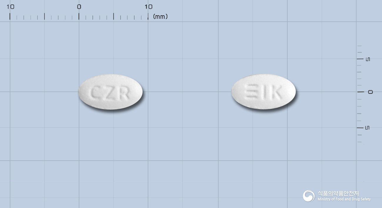 세자르정50밀리그람(로사르탄칼륨)(수출명:Cezaar Tab. 50mg)