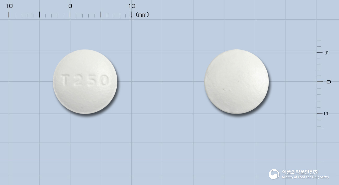 티클로돈정250밀리그램(티클로피딘염산염)