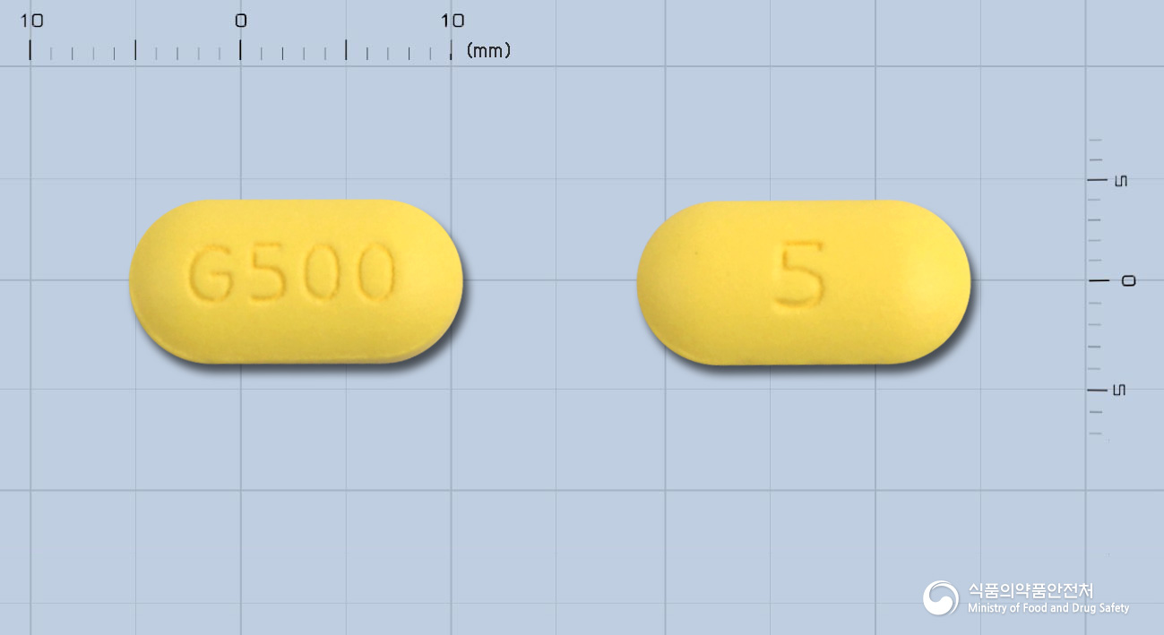 글루크린정500/5.0밀리그램