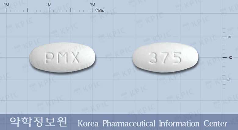 펜크라정375밀리그램(아목시실린-클라불란산칼륨(2:1))