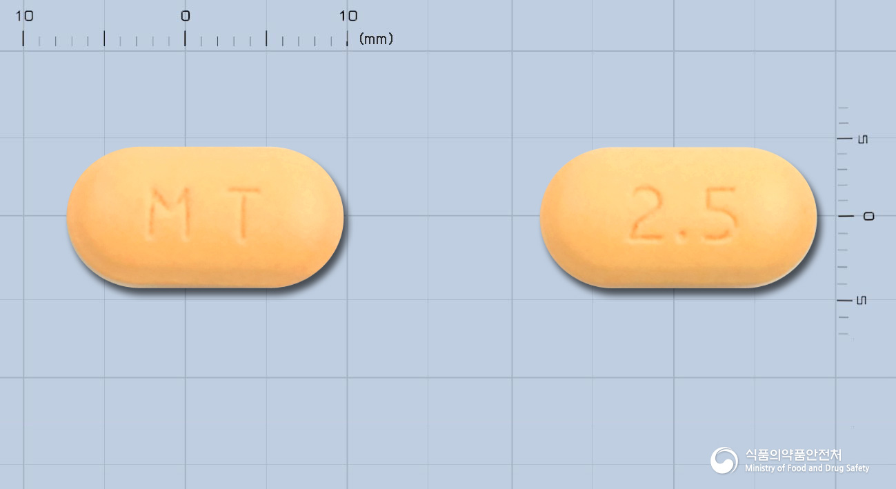 메티벤정 500/2.5mg(수출용)