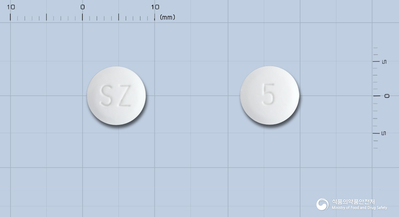 올란프레서정5mg (올란자핀)