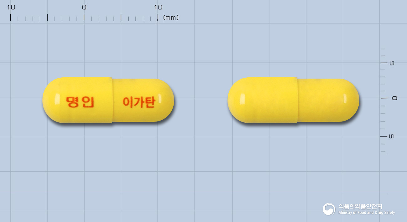 이가탄캡슐(수출명:명인이가탄캡슐,리카타스캡슐)(수출용)