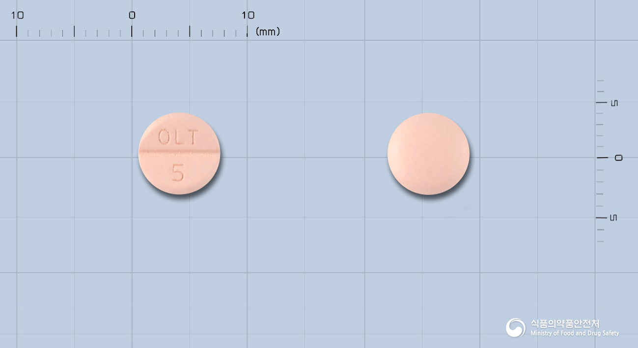 올로스틴정 5밀리그램 (올로파타딘염산염)