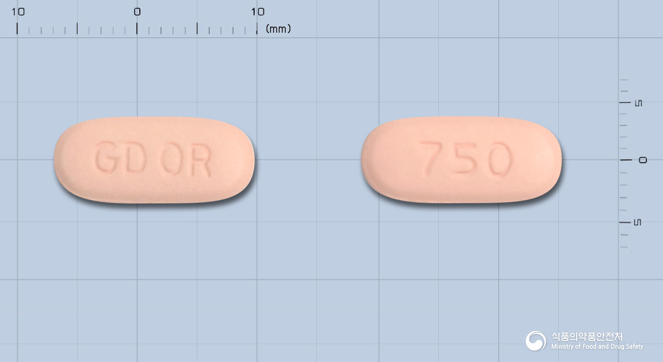 글루코다운오알서방정750mg(메트포르민염산염)