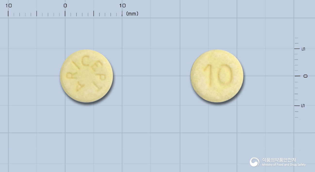 아리셉트에비스정10밀리그램(도네페질염산염)