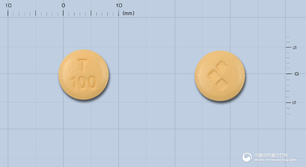 토파메이트정100밀리그램(토피라메이트)