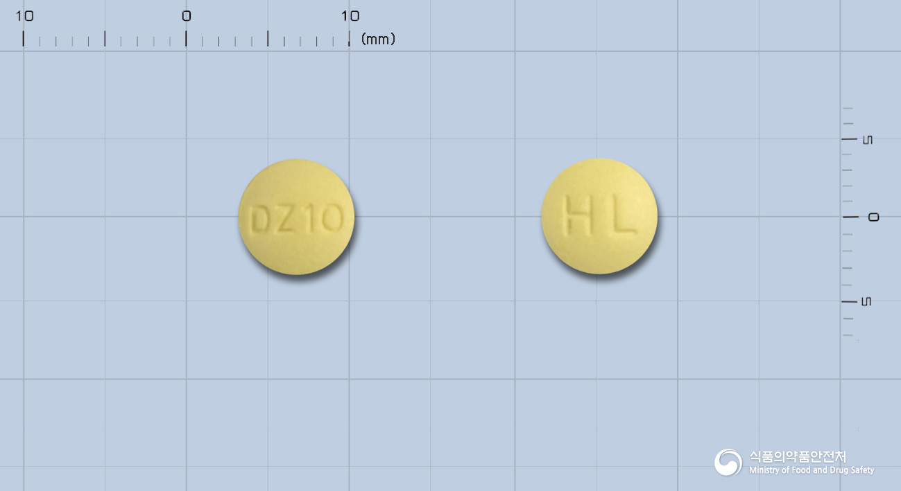 한림도네페질정10밀리그램(도네페질염산염수화물)